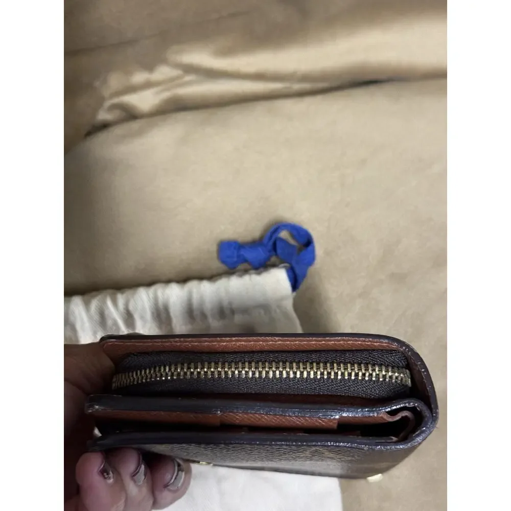 Louis Vuitton Monogram Compact Zip Bifold Wallet w/ Dustbag Giftable - Picture 6 of 8